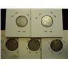 Image 2 : 1902-H,03-H,30,33 & 36 CANADA SILVER 10 CENTS