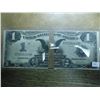 Image 1 : 1899 LARGE SIZE $1 BLACK EAGLE SILVER CERTIFICATE