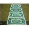 Image 2 : 1928-G,53,53-A,53-B & 63 $2 US RED SEAL NOTES