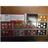 Image 2 : 2006,2009 & 2011 US SILVER PROOF SETS (WITH BOXES)