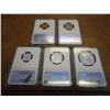 Image 2 : 1963 HIGH GRADE US SILVER PROOF SET NGC SLABS