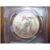 Image 2 : 1923 PEACE SILVER DOLLAR PCGS MS63