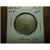 1920 MEXICO SILVER 50 CENTAVOS .1929 OZ. ASW