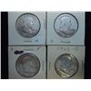 Image 1 : 1948-D,49-D,49-S & 63-D FRANKLIN HALF DOLLARS