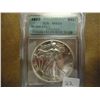 Image 1 : 1989 AMERICAN SILVER EAGLE ICG MS69
