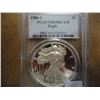 Image 1 : 1986-S AMERICAN SILVER EAGLE PCGS PR69 DCAM