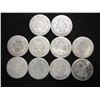 Image 2 : 10 ASSORTED 1870'S SEATED LIBERTY DIMES