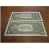 Image 2 : 2-2003-A $1 FRN'S LOW CONSECUTIVE SERIAL 'S (UNC)