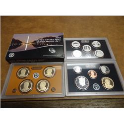 2013 US SILVER PROOF SET (WITH BOX) 14 PIECES