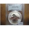 Image 1 : 2010-P AUSTRALIA SILVER DOLLAR PCGS MS69 TIGER