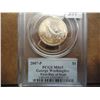 Image 1 : 2007-P WASHINGTON DOLLAR PCGS MS65 1ST DAY ISSUE