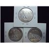 Image 2 : 1942,43 & 44 WALKING LIBERTY HALF DOLLARS
