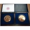 Image 2 : 2-US MINT 1972 BICENTENNIAL MEDALS