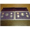 Image 1 : 1989 & 1990 US PROOF SETS (WITH BOXES)