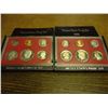 Image 1 : 1980 & 1981 US PROOF SETS (WITH BOXES)