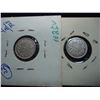 Image 2 : 1892 & 1899 CANADA SILVER 5 CENTS