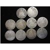 Image 1 : 10 ASSORTED 1870'S SEATED LIBERTY DIMES