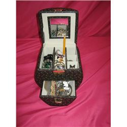 Jewelry Box & costume Jewelry