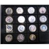 Image 1 : 15-Elvis Presley Painted & Colonized Coins
