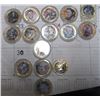Image 2 : 15-Elvis Presley Painted & Colonized Coins