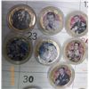 Image 3 : 15-Elvis Presley Painted & Colonized Coins