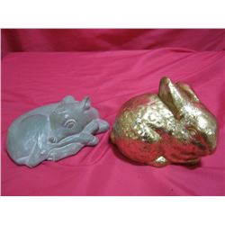 Pair of Animal Figurines