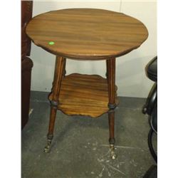 1890's Large Walnut Parlor Table