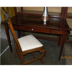 Chippendale Table Desk & Chair