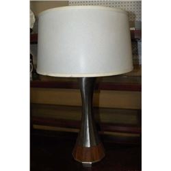Metal & Wood Table Lamp