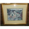 Image 1 : Large Gold Leaf Framed Picture