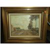 Image 1 : Landscape Oil On Canvas Signed