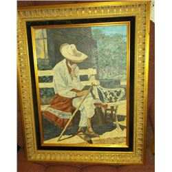 Great Grandfather Oil on Canvas Signed