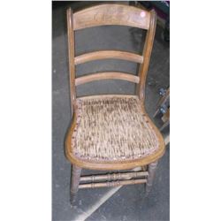 Vintage Slat Back Side Chair