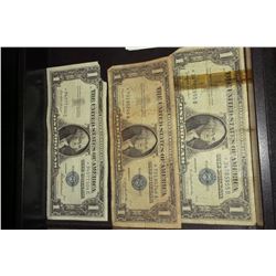 3-One Dollar Star Notes