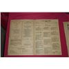 Image 11 : Vintage Menu's from early 1900's