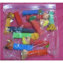 12- Assorted  Pez Dispenser's