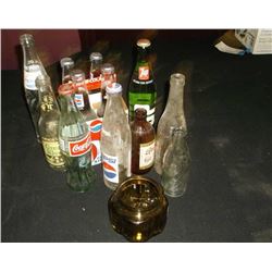 Misc. Box of 12 Vintage Bottles