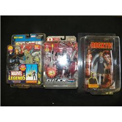 3-Comic Figures