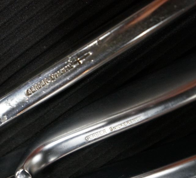 Vintage Gerber Legendary Blades Meat Carving Set