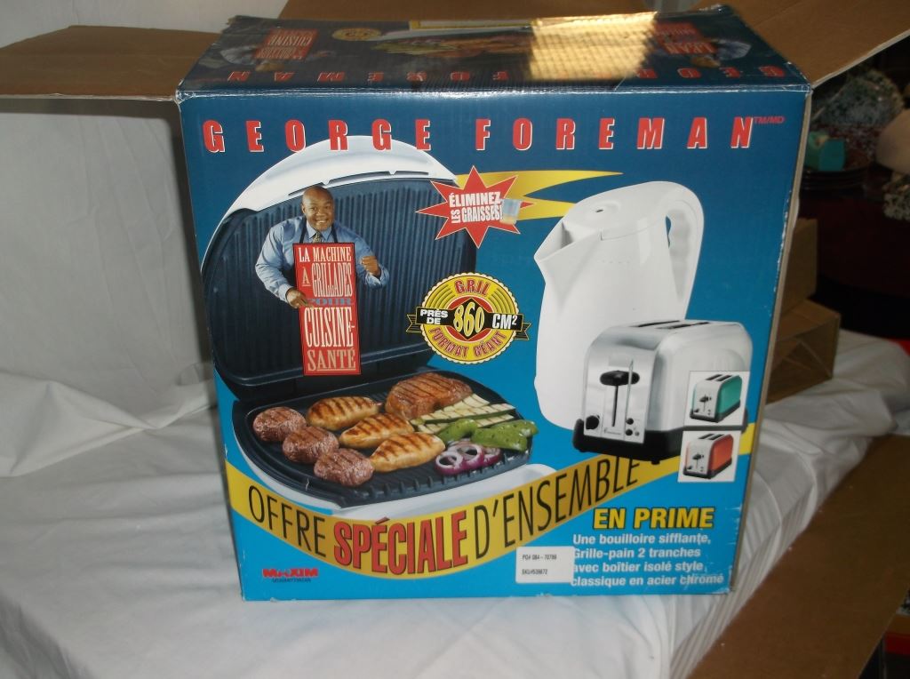 Foreman GrillToasterPitcher