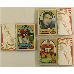 Lot of (3) 1970 Topps Christmas Rack Packs
