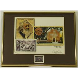 Christopher Paluso Signed "Centennial of Baseball" 12x16 Custom Framed First Day Issue Display (PA L