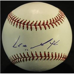 Hideki Okajima Signed OML Baseball (JSA COA)