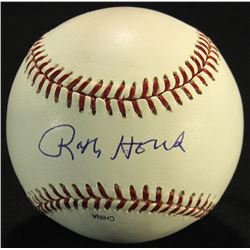 Ralph Houk Signed OML Baseball (Online COA)