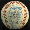 Image 3 : 1982 Oakland Athletics Team-Signed OAL Baseball With (29) Including Mitchell Page, Jimmy Sexton, Rob