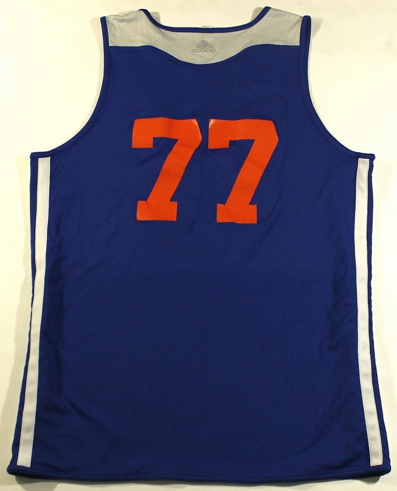 knicks practice jersey