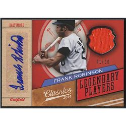 Frank Robinson 2014 Classics Legendary Players Materials Signatures #8 #01/10