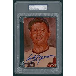 Early Wynn Signed Indians 5" x 7" Photograph (PSA Encapsulated)