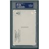 Image 2 : Warren Spahn Signed Gold HOF Postcard (PSA Encapsulated)