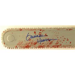 Gunnar Hansen Signed "Leatherface Chainsaw" Toy (JSA COA)